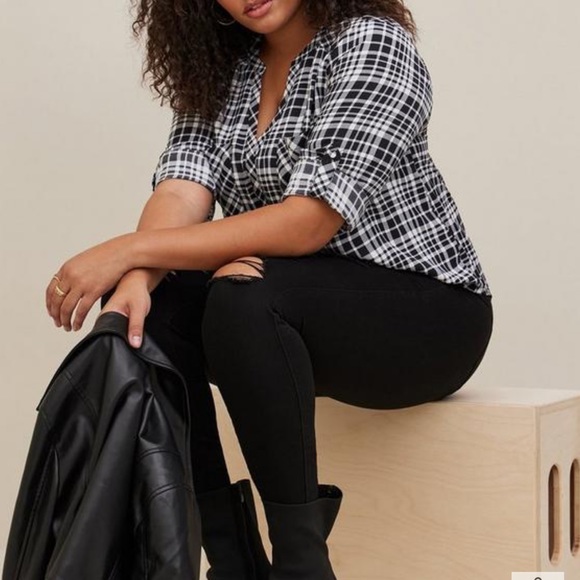 Studio 3/4 Sleeve Pullover Top - Picture 6 of 7